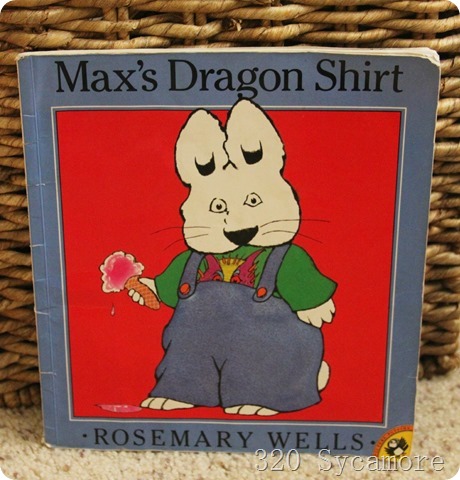 max's dragon shirt