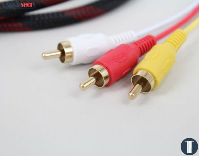 Cable HDMI Cáp chuyển đổi HDMI sang AV 3 RCA