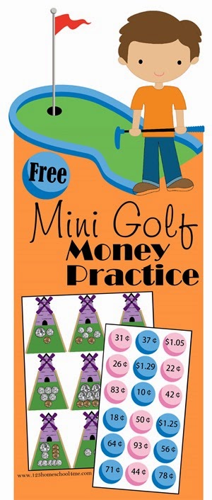 Mini Golf Money Practice - Fun math game for Kindergarten, 1st grade, and 2nd grade kids. Mini Golf Money Practice - Fun math game for Kindergarten, 1st grade, and 2nd grade kids.