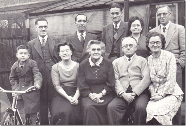English family, Christmas 1952