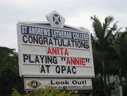 Anita is ANNIE 001
