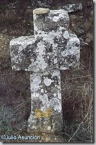 Cruz antiguo en el parque eólico - Ujué