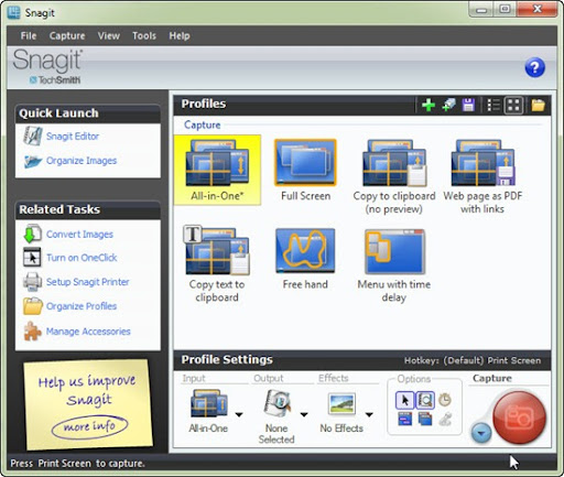 how to use snagit 11 editor