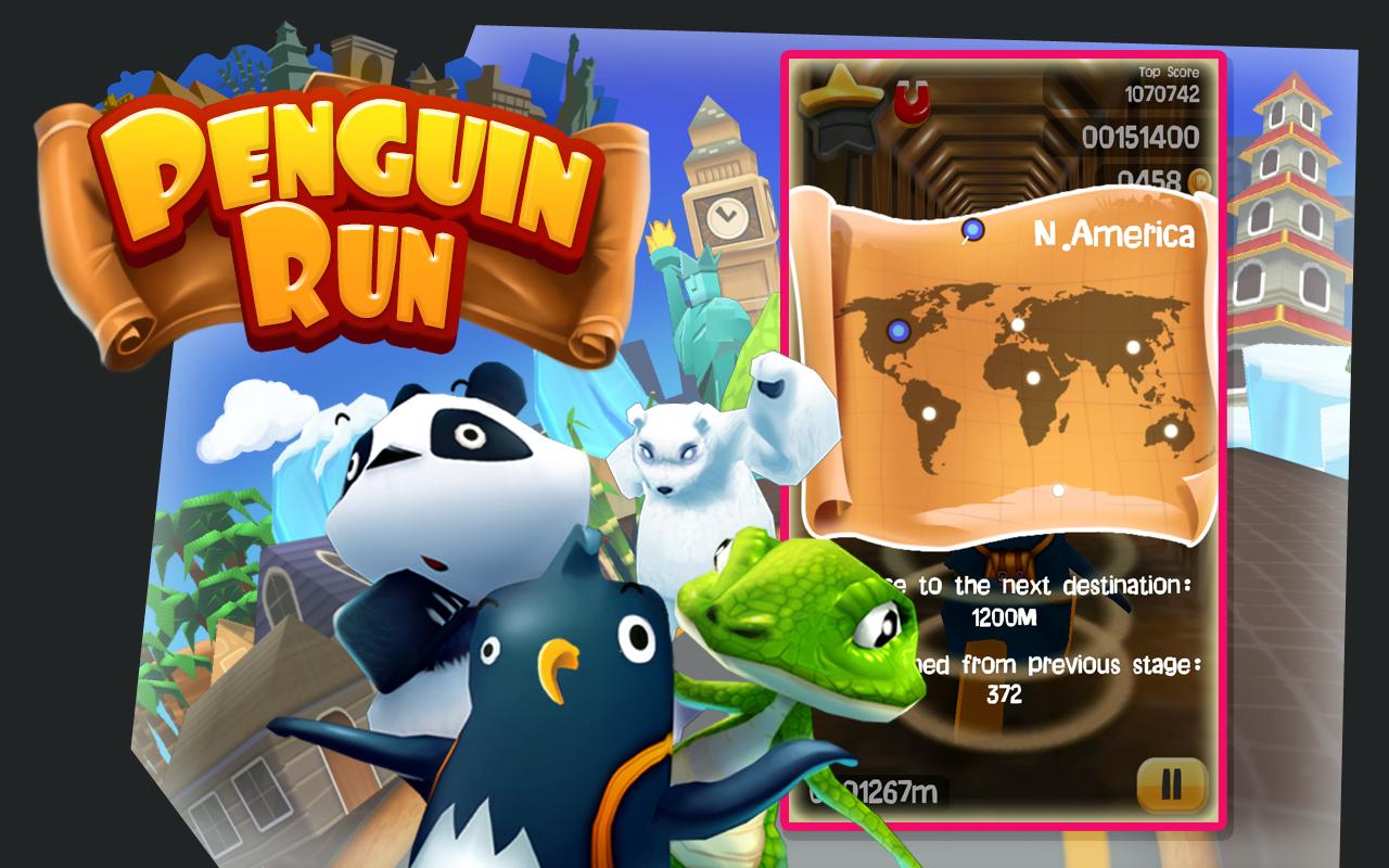 Penguin Run - screenshot
