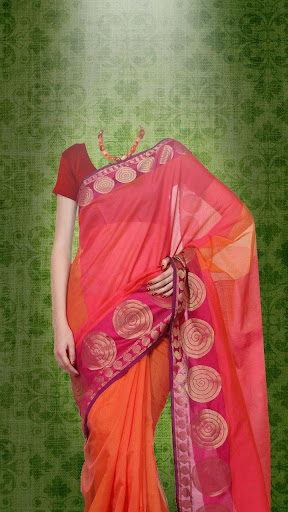 Woman Saree Photo Montage Pro