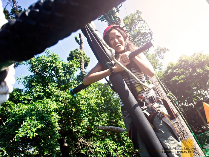 The Silver Surfer at Subic's Tree Top Adventure