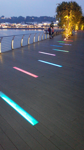 Boardwalk Light Installation