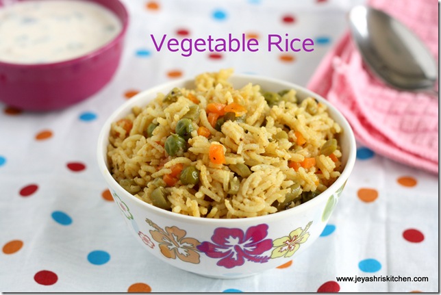 veg rice veg rice