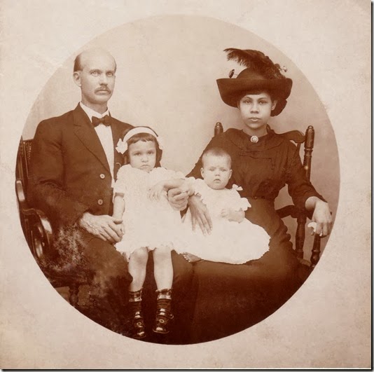Fred and Esther Webster with Carlota and Edna Webster