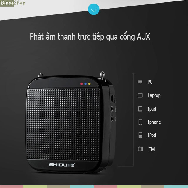 Máy trợ giảng không dây Shidu SD-S613 (2.4G)