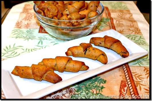 Whole Wheat Savory Crescent Rolls - IMG_3864