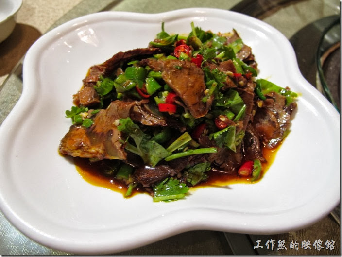 上海-干鍋居(貴州黔菜)。鮮椒牛肉，RMB$29。