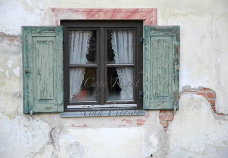 Window with Shutter and Copy Right