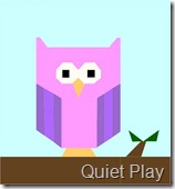 Quiet Play Happy owl