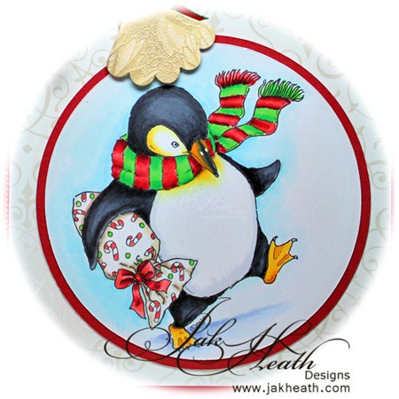 penguin with gift2
