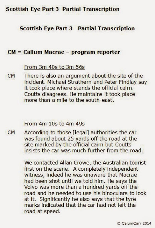 Scottish Eye P3 Partial Transcript A Scottish Eye P3 Partial Transcript A