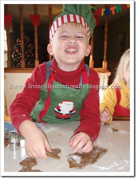 Making Christmas Cookies Making Christmas Cookies