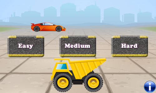 Android application Vehicles and cars for toddlers screenshort