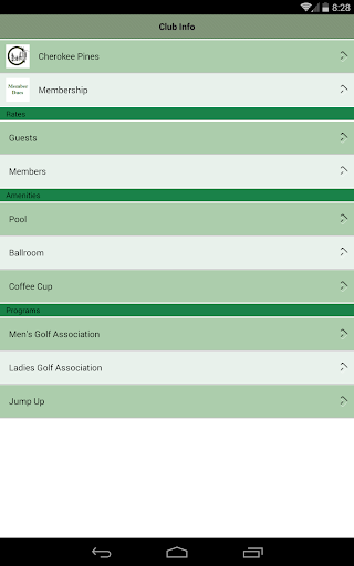 【免費商業App】Cherokee Pines Golf & Fitness-APP點子