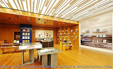 Louis Vuitton Island Singapore Book Store at Marina Bay Sands