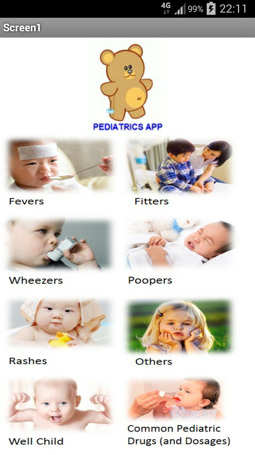 pediatric visit planner app