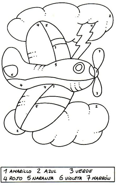 COLOREAR CON NUMEROS