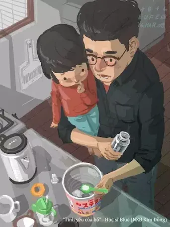Bé trai vẽ tranh gia đình nhưng trong tư thế rợn người cô giáo gọi ngay  phụ huynh nghe giải nghĩa tranh mà không tin nổi