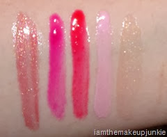 Smashbox Wondervision Collection Lip Gloss and Eye Liner Swatches