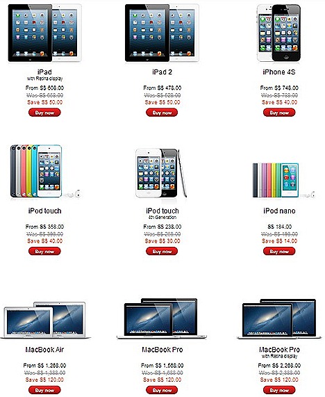 APPLE SALE CHINESE NEW YEAR iPad16gb 32gb 64gb Wifi 4G Retina Display iPHONE 4S MACBOOK AIR PRO ACCESSORIES iPod Touch Nano, Magic Track pad, Apple Magic Mouse, Time Capsule, CHINA HONG KONG SINGAPORE THAILAND MALAYSIA