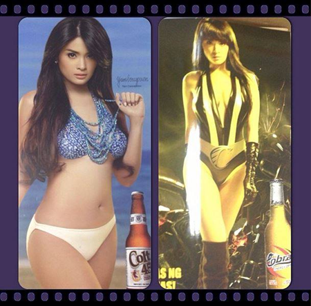 Yam Concepcion for Asia Brewery 2014 calendars