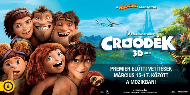 Croodék premier előtti banner