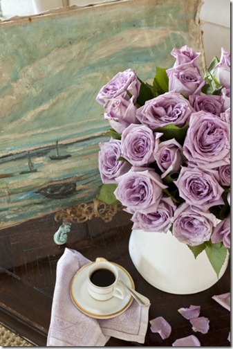 lilac roses via pinterest