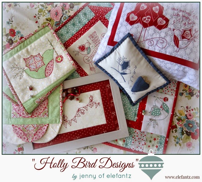 Holly Bird Designs Jenny of Elefantz Christmas