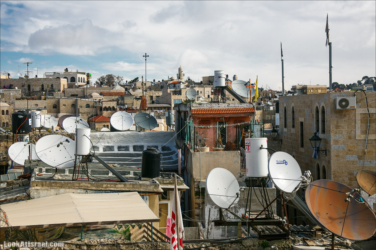 LookAtIsrael.com - Прогулка по крышам Иерусалима | Jerusalem roofs | על גגות ירושלים