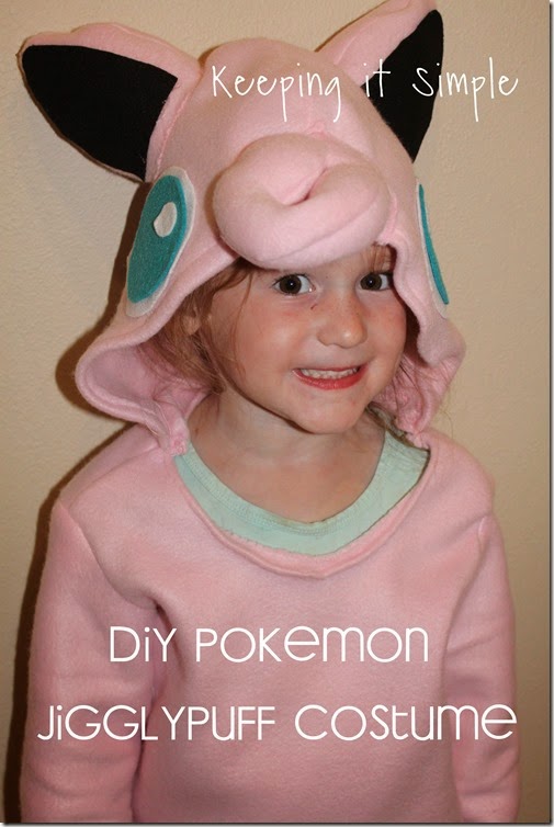 DIY Pokemon Jigglypuff Costume