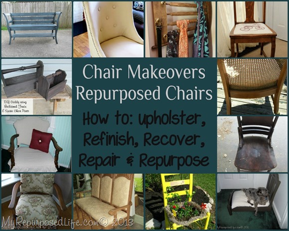 My Repurposed Life-Makeover that Chair