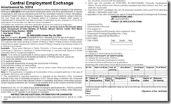 Central Employment Exchange-www.IndGovtJobs.in
