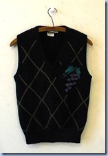 cute vintage clothes novelty print vest 2