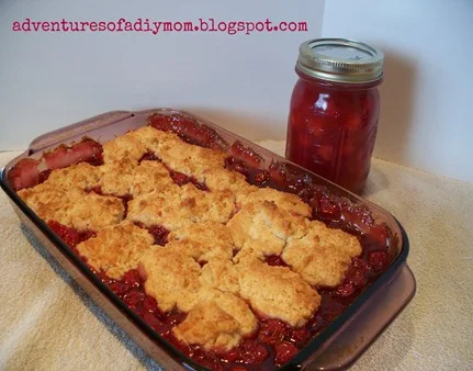 Cherry Cobbler and Cherry Pie FIlling