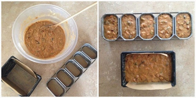 date carrot loaf mix