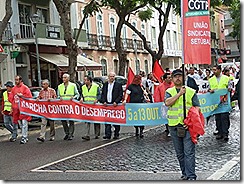 oclarinet - Setubal - Marcha Contra o Desemprego 1. Out 2012