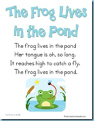 Pond Songs Frog