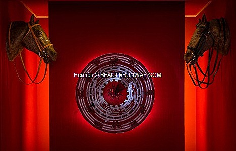 Hermes Gift Of Time exhibition WATCH 2012 THE ORIGN OF TIME Never forget  The first role of Light is to make the Dark more beautiful  not to measure the day Free time suspended balance clock saddler stroke imaginary vison gift time