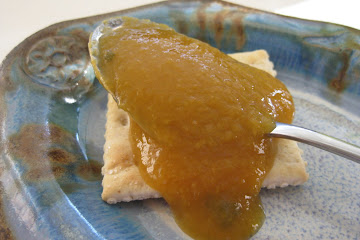 Peach Butter with Lemon Verbena
