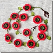 contemporary poppies necklace 1