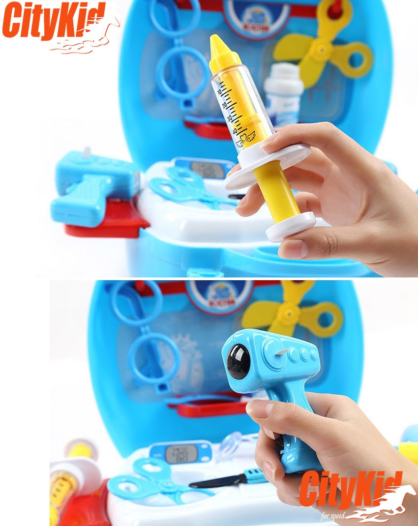 Bộ đồ chơi bác sĩ khám bệnh cho bé BOWA 8355