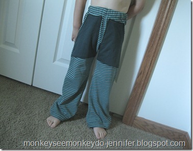 upcycled pre school lounge pants (2)