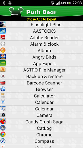 App Export