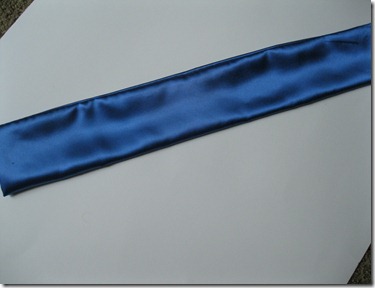 cobalt blue wedding ring bearer pillow and garter (10)