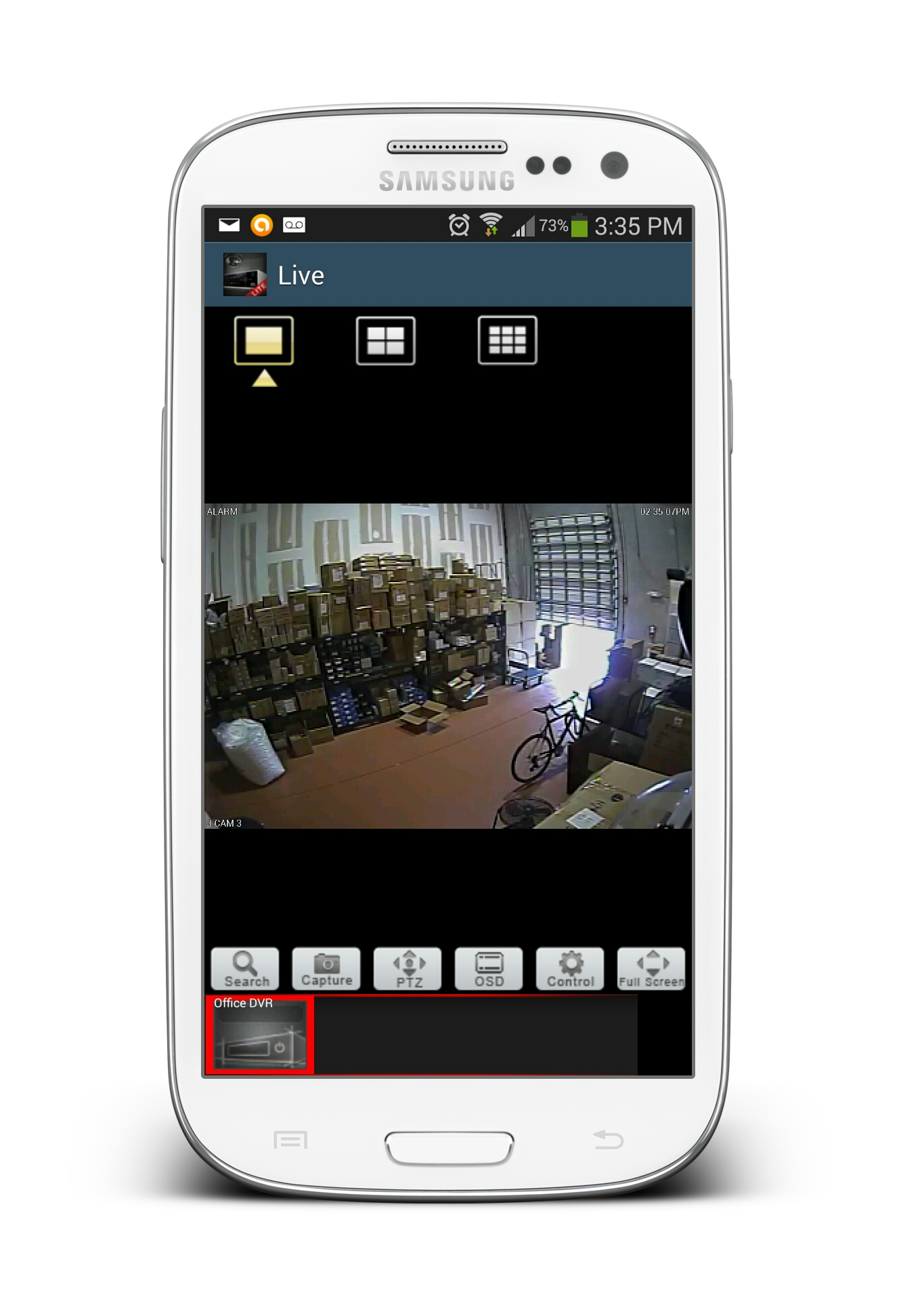  Android  CCTV Camera  App  Live View